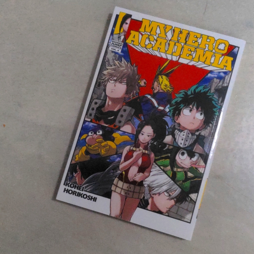 My Hero Academia volume 8